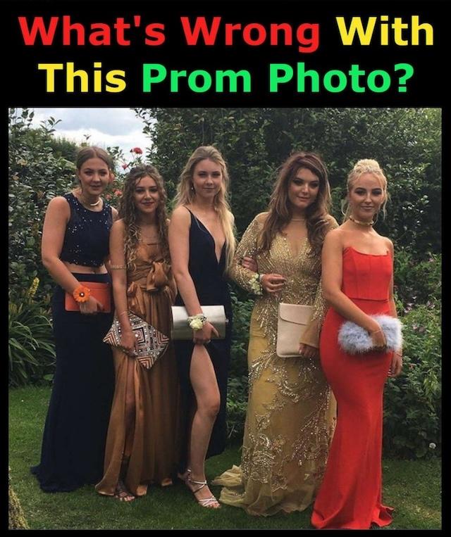 Can You Spot What’s Wrong With This Prom Photo?